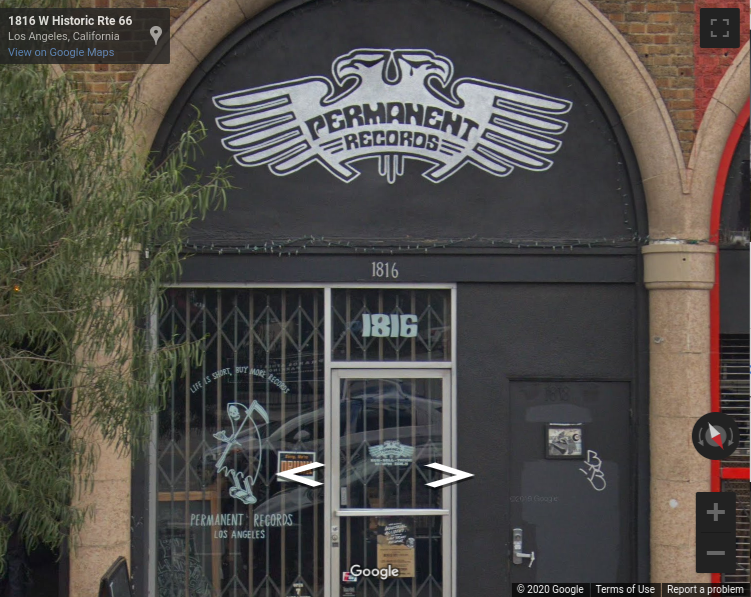 Street view of 1818 Sunset Blvd